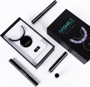 Zestaw do wybielania zębów z lampą LED IVISMILE 2