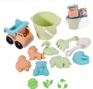 Zestaw zabawek do piaskownicy wiaderko z autem | Bezpieczne zakupy! Szybka wysyłka! oryginalne, zaplombowane pudełko! 3