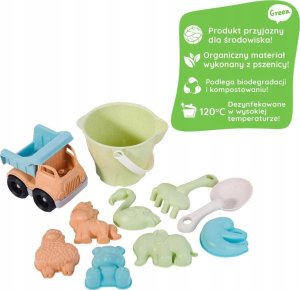 Zestaw zabawek do piaskownicy wiaderko z autem | Bezpieczne zakupy! Szybka wysyłka! oryginalne, zaplombowane pudełko! 4