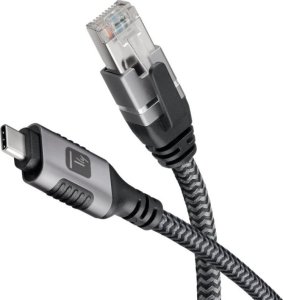 Kabel USB Techly USB-C - RJ-45 3 m Czarny (ICOC U3C-RJ45-030) 4