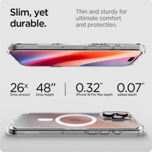 Spigen Spigen Ultra Hybrid T Mag MagSafe - Etui do iPhone 16 Pro (Biały) 13
