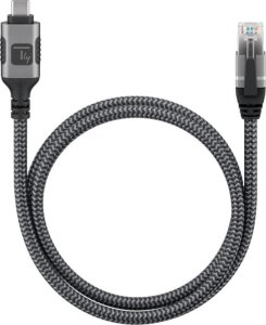 Techly Kabel sieciowy USB-C na Gigabit Ethernet RJ45 1m 2