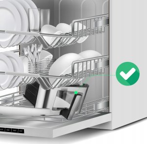 Frytkownica beztłuszczowa Lehmann FRYTKOWNICA BEZTŁUSZCZOWA PODWÓJNA FRYTOWNICA 9L AIRFRYER 2X SZUFLADY WiFi 5