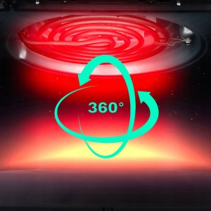 Frytkownica beztłuszczowa Lehmann FRYTKOWNICA BEZTŁUSZCZOWA PODWÓJNA FRYTOWNICA 9L AIRFRYER 2X SZUFLADY WiFi 7