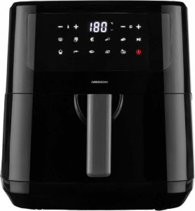 Frytkownica beztłuszczowa Medion Frytkownica na gorące powietrze Medion MD11750 Czarny 2150 W 6,8 L 1