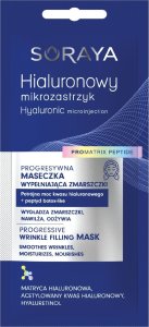 Soraya SORAYA Hialuronowy mikrozastrzyk Progresywna maseczka wypełniająca zmarszczki 8 ml 1