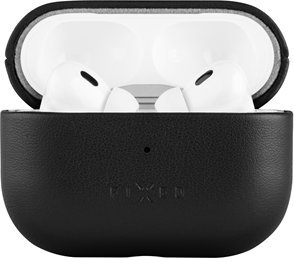 Fixed Fixed | Earbuds Case with MagSafe Support | Apple AirPods Pro 2/Pro 2 (USB-C) | Juodas | Leather 2