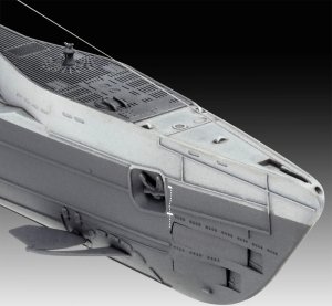 Revell Model plastikowy Niemiecka łódź podwodna T.IX C/40 1/144 6