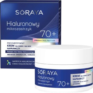 Soraya SORAYA Hialuronowy mikrozastrzyk Progresywny krem naprawczy 70+ na dzień i na noc 50 ml 1