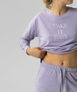 Atlantic PIŻAMA ATLANTIC NLP-480 JZ24 (kolor szary- melanż, rozmiar XL) 5