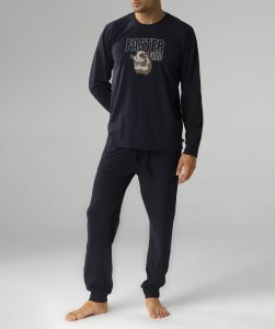 Atlantic PIŻAMA ATLANTIC NMP-376 JZ24 (kolor szary- melanż, rozmiar L) 11