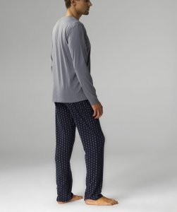 Atlantic PIŻAMA ATLANTIC NMP-373 JZ24 (kolor szary-granat, rozmiar M) 9