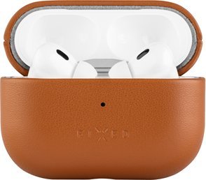 Fixed Fixed | Earbuds Case with MagSafe Support | Apple AirPods Pro 2/Pro 2 (USB-C) | Brown | Leather 2