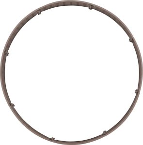 vidaXL Osłona pod choinkę, brązowa, 65x23 cm, plastikowa 6