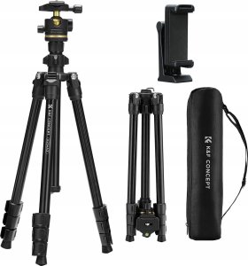 Statyw Kf Statyw Fotograficzny Foto Video 178cm 8kg Głowica BH-36 K&F K234A3 / KF09.149 9