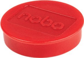 Nobo Nobo 1915307, Board magnet, Red, 38 mm, 190 mm, 20 mm, 250 g 1