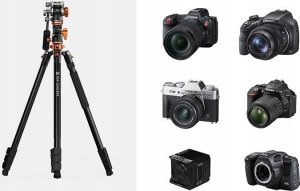 Statyw Kf Statyw Fotograficzny Monopod Video 240cm + Głowica Olejowa FH-03 / K&F T254A7 / K09.137 5