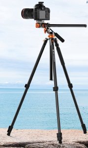 Statyw Kf Statyw Fotograficzny Monopod Video 240cm + Głowica Olejowa FH-03 / K&F T254A7 / K09.137 7