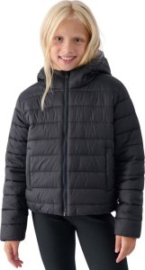 4f Kurtka puchowa dla dziewczynki 4F F449 czarna 4FJWAW24TDJAF449 20S 152cm 1