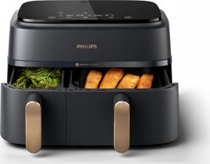 Frytkownica beztłuszczowa Philips Ovi Dual Basket NA352/00 6
