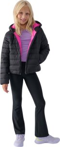 4f Kurtka puchowa dla dziewczynki 4F F449 czarna 4FJWAW24TDJAF449 20S 158cm 4