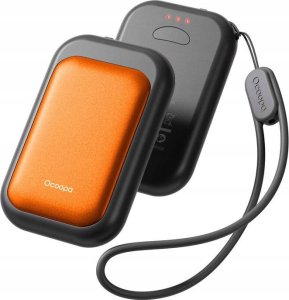 Ocoopa Ocoopa UT4 Young 2x2500 mAh rankų šildytuvas, USB-C, juoda ir oranžinė 1