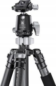 Statyw Kf Statyw Foto Video 172cm 16kg Monopod Poliwęglan Głowica Bh-36 / K&f / X284c4 / Kf09.117 5