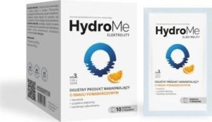 Medicinae HydroMe Elektrolity Doustny preparat nawadniający pomarańczowy 10 szt. 1