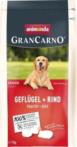 Animonda ANIMONDA Gran Carno Senior Poultry + beef 1kg 1