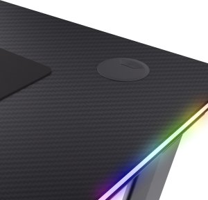 Biurko Trust GXT 710 Luminus Pro RGB Czarne 120 cmx60 cm 6