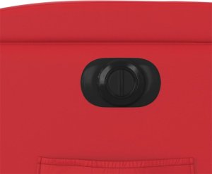 vidaXL Elektryczny fotel rozkładany, czerwony, obity sztuczną skórą 11