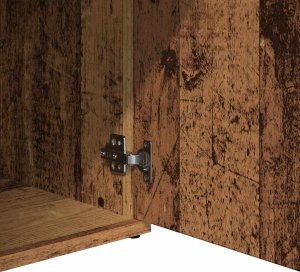 vidaXL Szafka, stare drewno, 91x29,5x75 cm 9