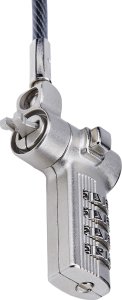 Linka zabezpieczająca StarTech StarTech UNIVCS-LAPTOP-LOCK zapięcie do kabli Czarny, Srebrny 2 m 2