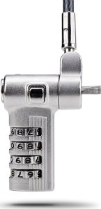 Linka zabezpieczająca StarTech StarTech UNIVCS-LAPTOP-LOCK zapięcie do kabli Czarny, Srebrny 2 m 4