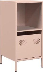 vidaXL vidaXL Szafka, różowa, 35x39x73,5 cm, stal walcowana na zimno 2