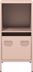 vidaXL vidaXL Szafka, różowa, 35x39x73,5 cm, stal walcowana na zimno 4