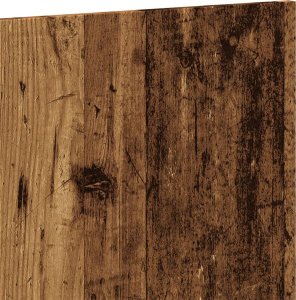 vidaXL Wezgłowie łóżka, stare drewno, 160x1,5x80 cm 5