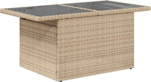 vidaXL vidaXL 7-cz. zestaw wypoczynkowy do ogrodu, z poduszkami, beżowy 7