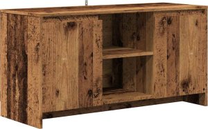vidaXL Szafka pod TV, stare drewno, 102x37,5x52,5 cm 2
