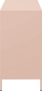 vidaXL vidaXL Szafka, różowa, 101,5x39x73,5 cm, stal walcowana na zimno 6