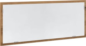 Lustro vidaXL Lustro łazienkowe z LED, dąb artisan, 100x8,5x37 cm 5