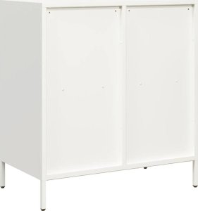 vidaXL vidaXL Szafka, biała, 68x39x73,5 cm, stal walcowana na zimno 7
