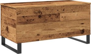vidaXL vidaXL Stolik kawowy, stare drewno, 90x44,5x45 cm 2