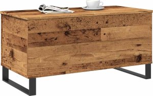 vidaXL vidaXL Stolik kawowy, stare drewno, 90x44,5x45 cm 3