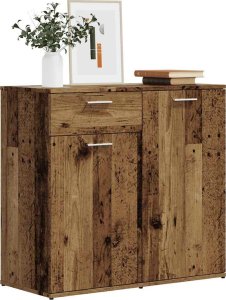 vidaXL Szafka, stare drewno, 80x36x75 cm 3