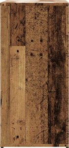 vidaXL Szafka, stare drewno, 80x36x75 cm 6