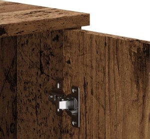 vidaXL Szafka, stare drewno, 80x36x75 cm 9