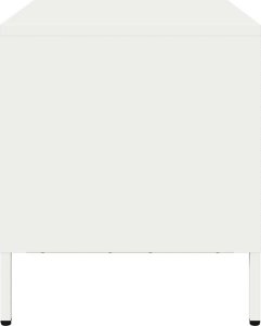 vidaXL vidaXL Szafka RTV, biała, 68x39x43,5 cm, stal walcowana na zimno 6