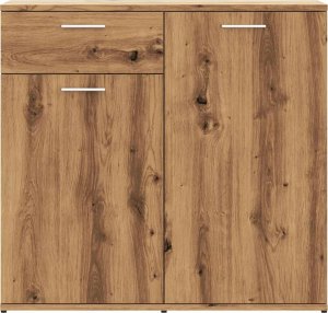 vidaXL vidaXL Szafka, dąb artisan, 80x36x75 cm, materiał drewnopochodny 4