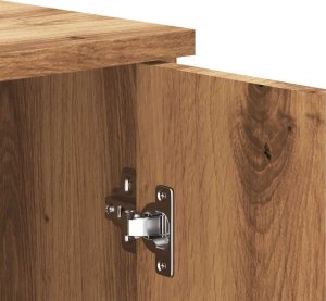 vidaXL vidaXL Szafka, dąb artisan, 80x36x75 cm, materiał drewnopochodny 9